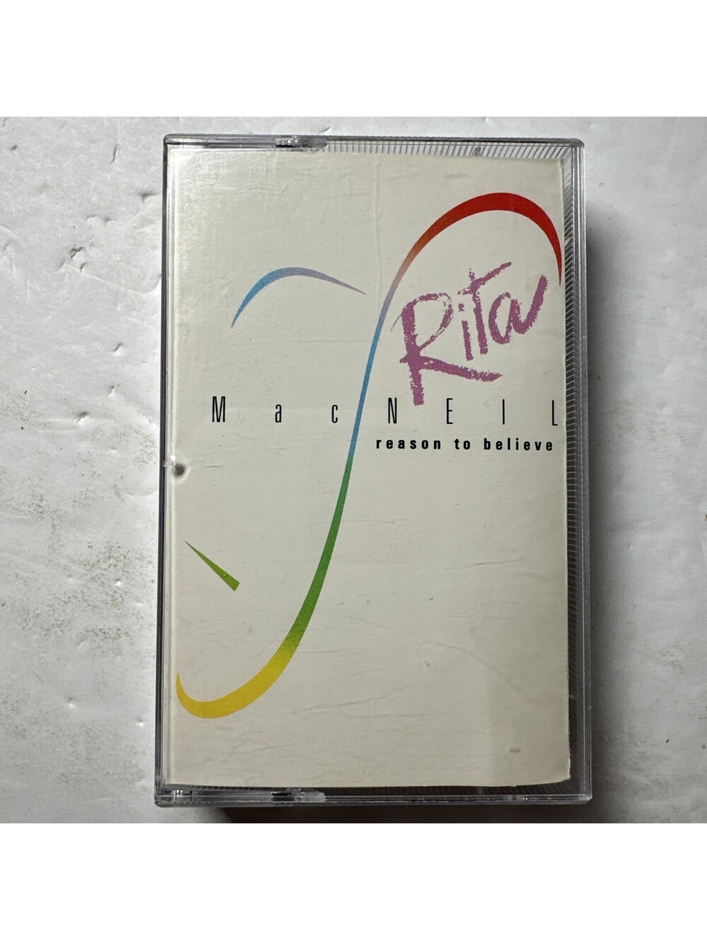RITA MacNEIL "Reason To Believe" Cassette Virgin RMC2001